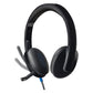 Logitech H540 USB Computer Headset Wired Headphones with Noise Cancelling Mic, On-ear Volume Controls, Stereo Sound