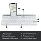 Logitech K580 Slim Multi-Device Bluetooth Wireless Keyboard with 2.4GHz USB Receiver, 10m Wireless Range, Easy-Switch up to 2 Devices (Graphite, White)
