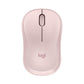 Logitech M221 Silent 2.4GHz Wireless USB Optical Mouse with 1000 DPI, Nano Receiver, 10m Wireless Range, Power Switch for Windows, macOS, Chrome OS, Linux (Blue, Charcoal, Red, Rose, White)