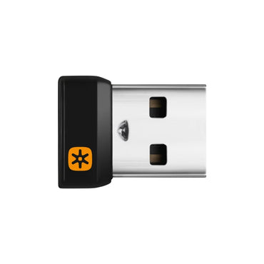 Logitech Unifying Receiver Dongle 2.4GHz Wireless Connect Up to 6 Device with One Receiver, 10 Meters Range for Laptop, Computer, Mouse & Keyboard