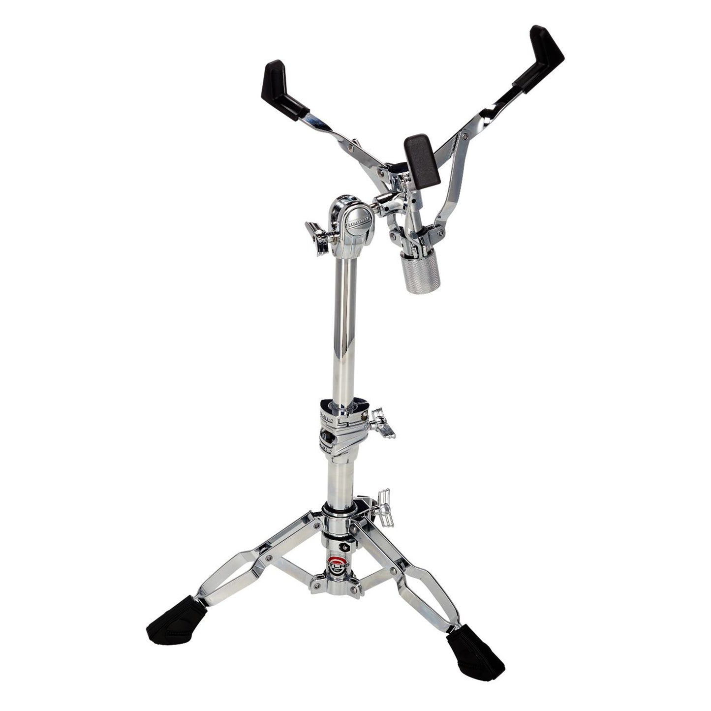 Ludwig LAP22SS Atlas Pro Snare Drum Stand with Low-Contact Grips, Memory Locks, Gearless Dual Axis Tilter, Rubber Feet