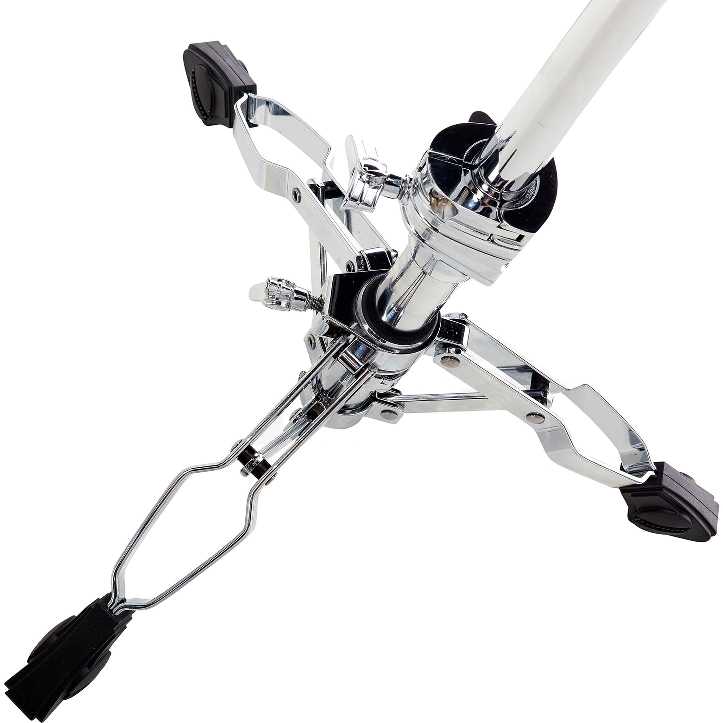 Ludwig LAP22SS Atlas Pro Snare Drum Stand with Low-Contact Grips, Memory Locks, Gearless Dual Axis Tilter, Rubber Feet