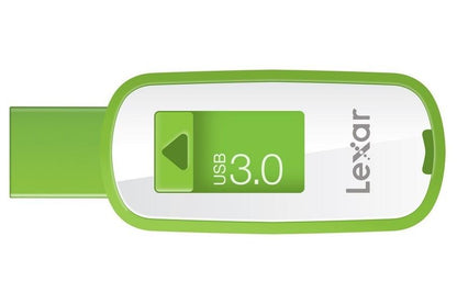 [CLEARANCE] Lexar LJDS23-32GABAS JumpDrive S23 USB 3.0 32GB Flash Drive (Green)