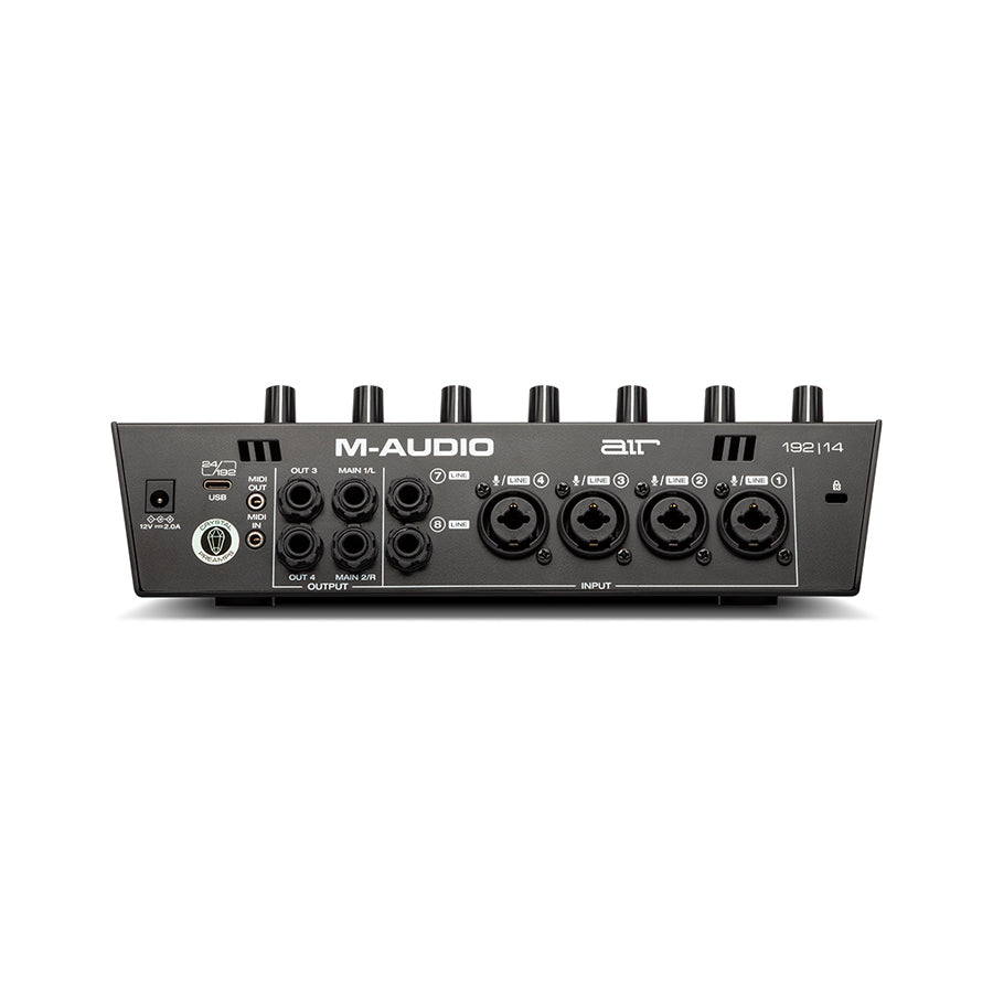 M-Audio AIR 192 | 14 USB Audio Interface for Studio Recording with 8 In and 4 Out, MIDI Connectivity(Professional Audio Equipment) (Audio Interface)