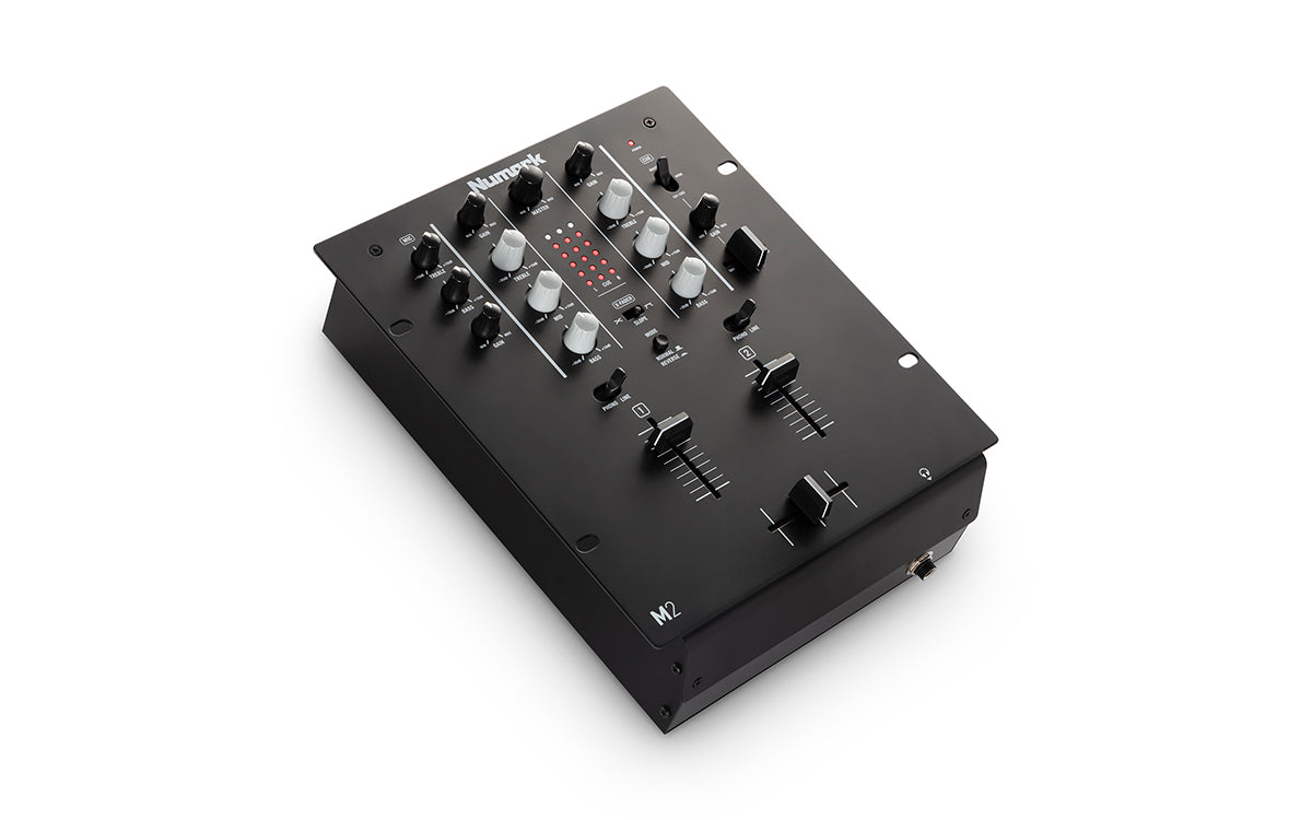 Numark M2 2-Channel Scratch Mixer with 3-Band Equalizer, Microphone Input and Crossfader