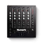Numark M6 USB 4-Channel DJ Mixer with Built-In Audio Interface, 3-Band Microphone Input with Crossfader