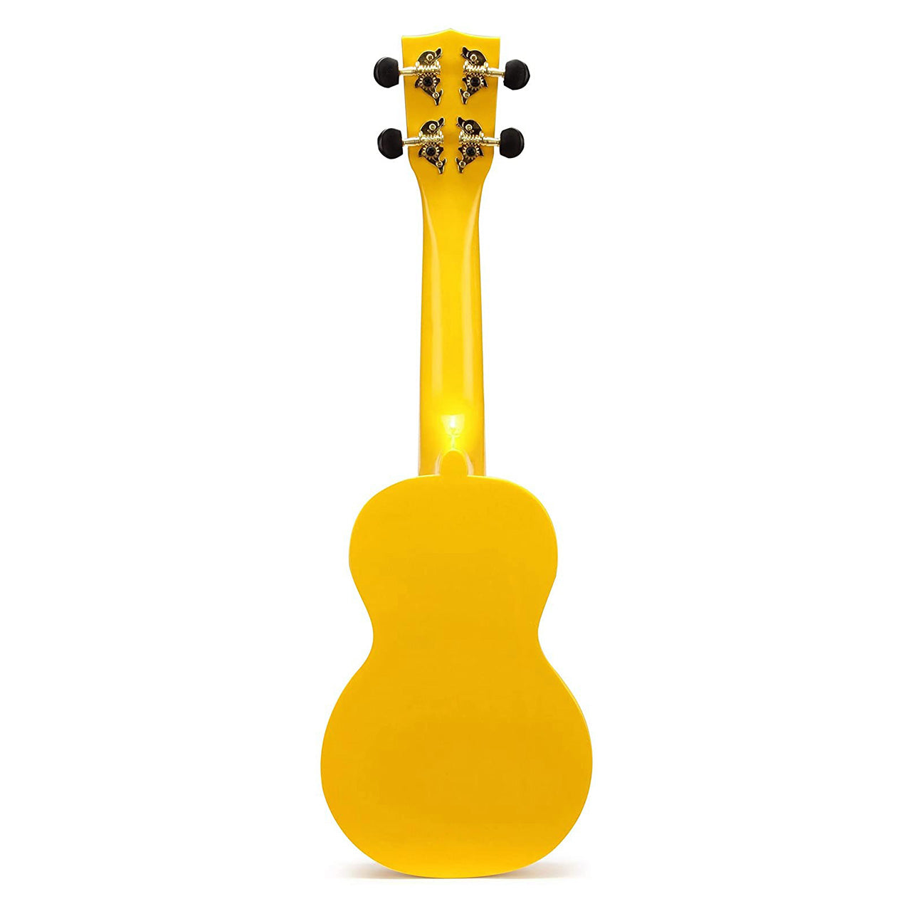 Mahalo Rainbow Series Soprano Acoustic Ukulele 4 String Guitar with 12 Frets, NuBone XB Bridge Saddles MR1YW