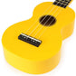 Mahalo Rainbow Series Soprano Acoustic Ukulele 4 String Guitar with 12 Frets, NuBone XB Bridge Saddles MR1YW