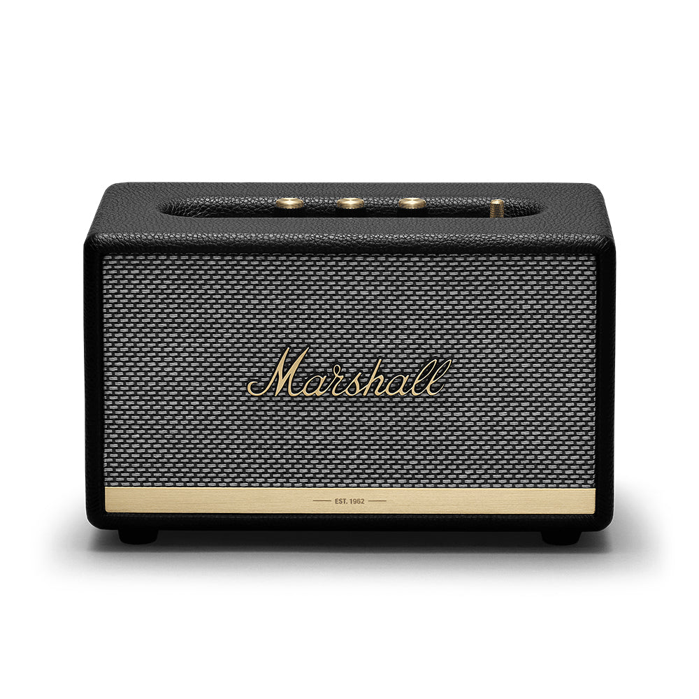 Marshall Acton II Portable Bluetooth Speaker BT 5.0 with 3 Class D Amplifiers, App Support and Iconic Classic Amp Design (Black)