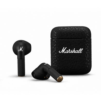 [CLEARANCE] Marshall Minor III Bluetooth 5.2 Earbuds with Wireless Charging, 25hrs Playback Time and Iconic Brand Design
