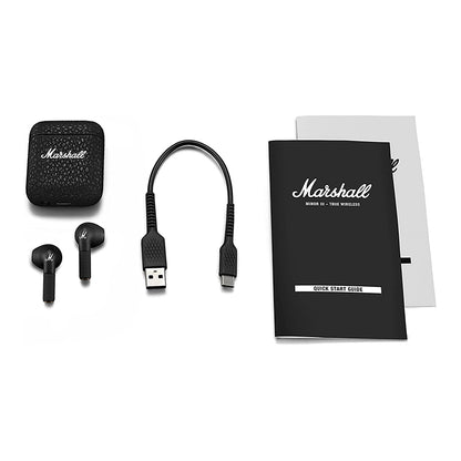 [CLEARANCE] Marshall Minor III Bluetooth 5.2 Earbuds with Wireless Charging, 25hrs Playback Time and Iconic Brand Design