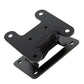 Martin Audio WB10/12B Weatherized Wall Mount Bracket with Vertical / Horizontal Tilt & Pan for CDD Loudspeakers (Black) | CDDWB10/12B