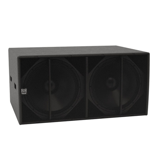 Martin Audio 3200W/800W 12" Compact Direct Radiator Subwoofer with Integrated Flying Points, 48Hz-150Hz Frequency Response for Stage Monitor (Black) | CSX212B