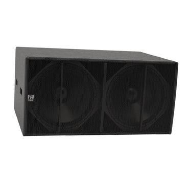 Martin Audio 3200W/800W 12" Compact Direct Radiator Subwoofer with Integrated Flying Points, 48Hz-150Hz Frequency Response for Stage Monitor (Black) | CSX212B