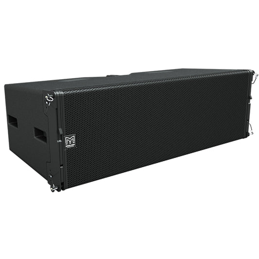 Martin Audio WPL 2 x 12" 3-Way Bi-Amp Wavefront Precision Longbow Line Array Speaker with Dual Hybrid Horn, Scalable Resolution