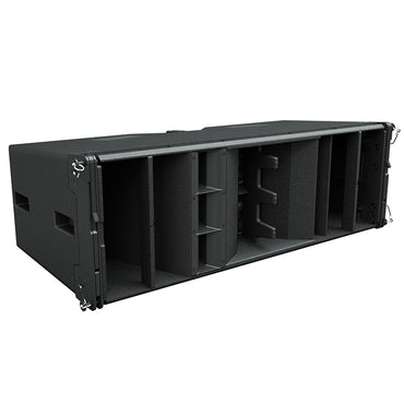 Martin Audio WPL 2 x 12" 3-Way Bi-Amp Wavefront Precision Longbow Line Array Speaker with Dual Hybrid Horn, Scalable Resolution