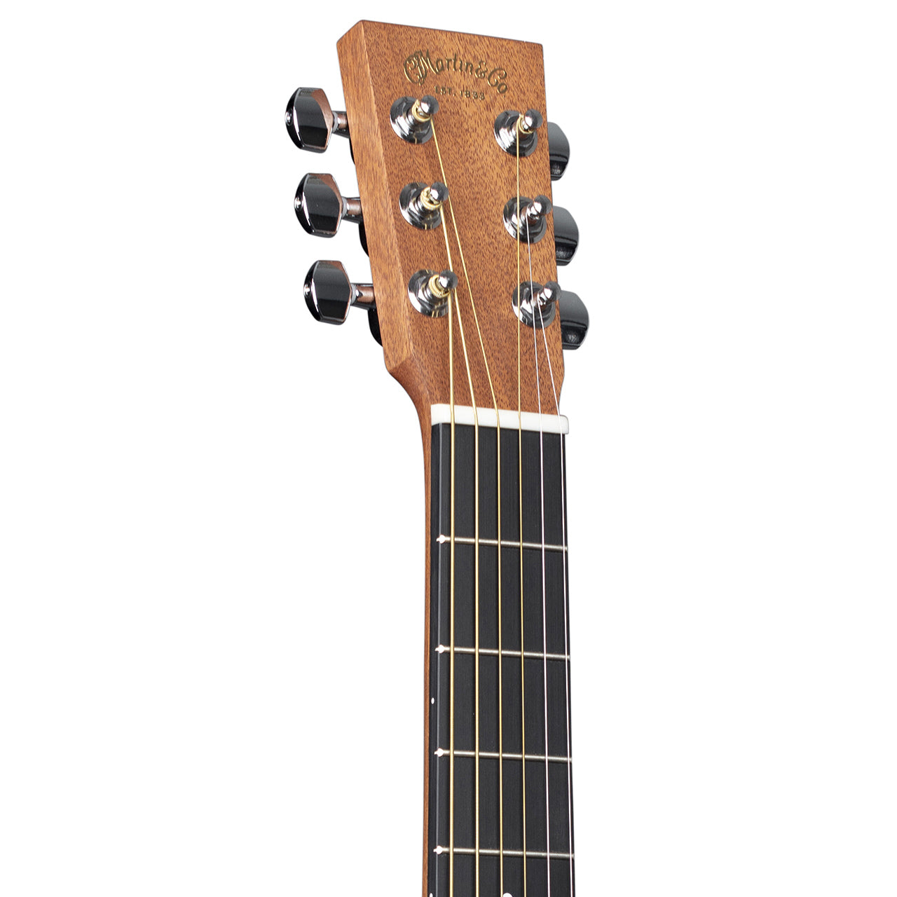 Martin Steel String Backpacker Acoustic Travel Guitar 6 Strings 15 Frets with Carry Bag, Sustainable Lightweight Wood, Chrome Tuners GBPC (Natural)