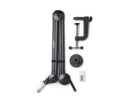 [CLEARANCE] Samson MBA28 28-Inch Durable Microphone Arm Stand with Clamp Perfect for Podcasting, Radio Broadcast and Voice Over Recording