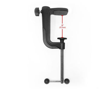 [CLEARANCE] Samson MBA28 28-Inch Durable Microphone Arm Stand with Clamp Perfect for Podcasting, Radio Broadcast and Voice Over Recording