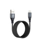 Motivo H26 USB-A 2.0 to Male Micro USB 2-Meters 2.4A Fast Charging Data Cord Cable with Braided Wires, Aluminum Oxidation Resistant Plugs and Voltage Protection for Smartphones 2M | S0055