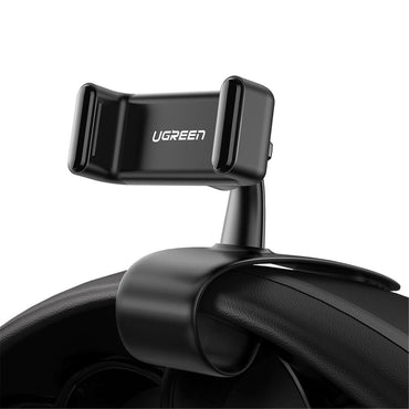 [CLEARANCE] UGREEN Phone Holder 2.5" x 3.1" 360 Degree Rotation for Car Dashboard (Black) | 60796