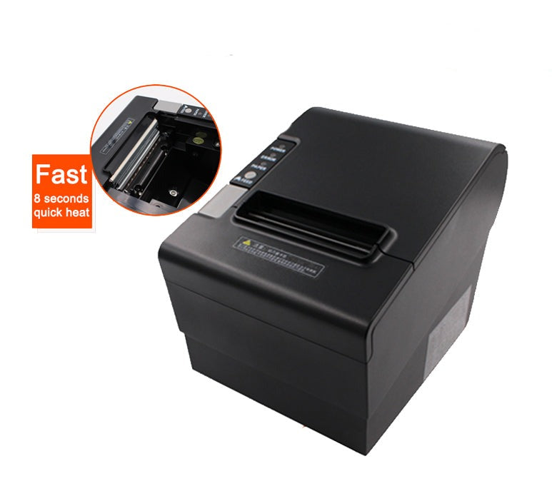 LogicOwl OJ-8030 80mm Thermal Receipt Printer for POS Cash Register with USB and RS232 and Ethernet with Auto Cutting