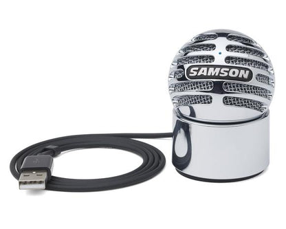 [CLEARANCE] Samson Meteorite USB Condenser Microphone Perfect for Voice Recording, Podcasting and Audio and Video Calls