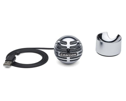[CLEARANCE] Samson Meteorite USB Condenser Microphone Perfect for Voice Recording, Podcasting and Audio and Video Calls