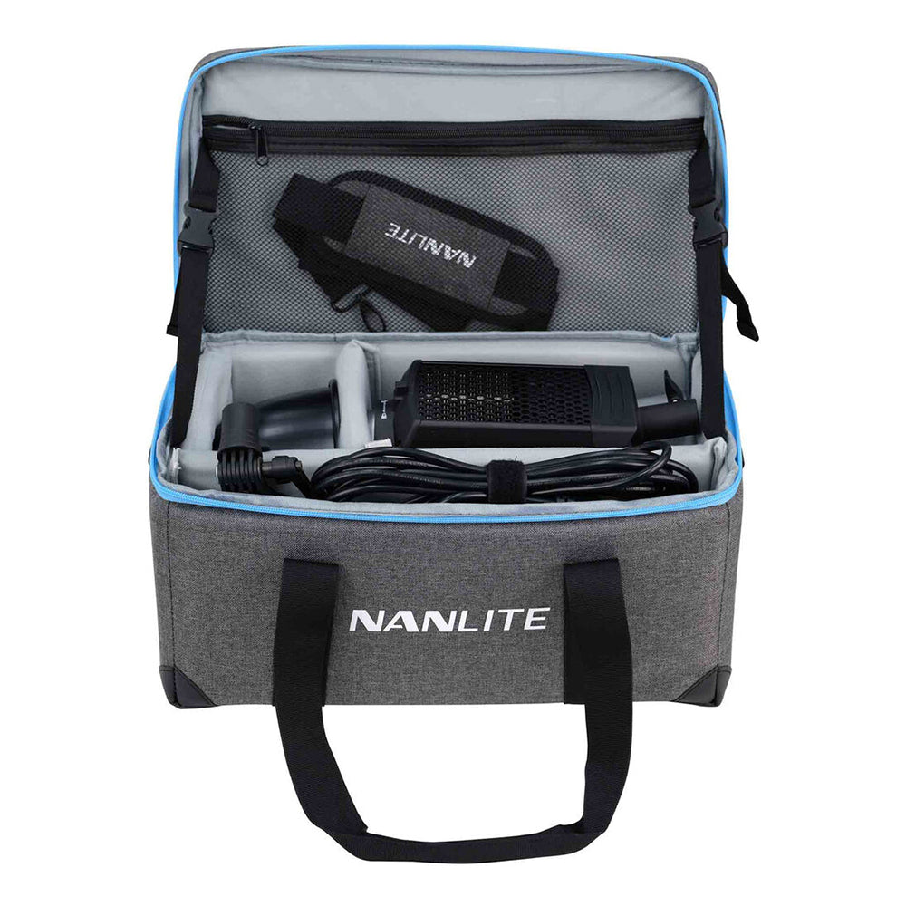 NANLITE Forza 150B 170W Bi-Color LED Wireless Spotlight Kit with 2700-6500K CCT Color Temperature Range, 12 Lighting Effect Presets and NANLINK Mobile App Support for Studio Photography | FORZA150B