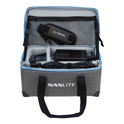 NANLITE Forza 150B 170W Bi-Color LED Wireless Spotlight Kit with 2700-6500K CCT Color Temperature Range, 12 Lighting Effect Presets and NANLINK Mobile App Support for Studio Photography | FORZA150B