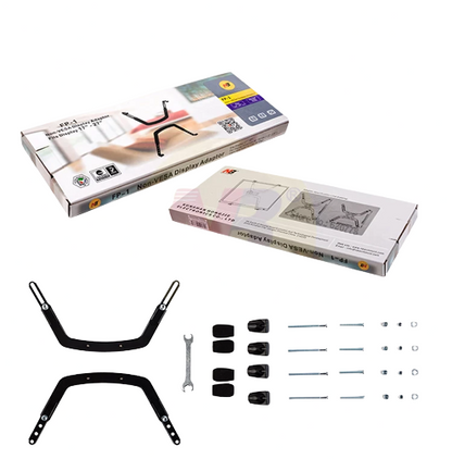 NB North Bayou FP-1 17"- 27" with 6.5Kg Max Payload Monitor Mount Adapter Kit for NON-VESA for LED and LCD TV Television