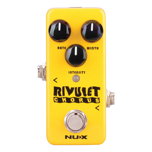 NUX Rivulet Chorus Mini Guitar Effects Pedal with Vintage / Modern Styles, Low Noise, Micro USB Port (NCH-2)