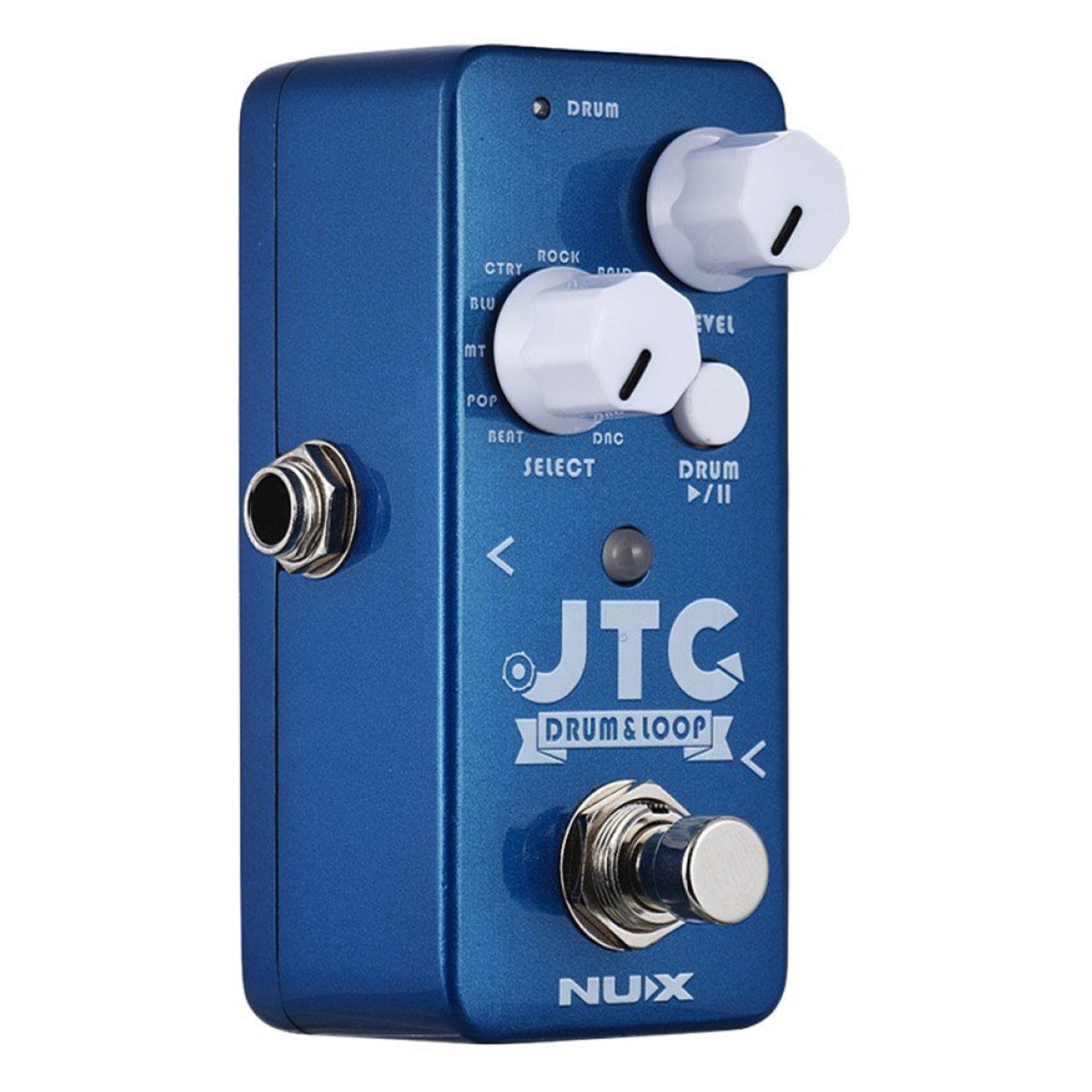 NUX JTC Drum & Loop Mini Guitar Effects Pedal with Metronome