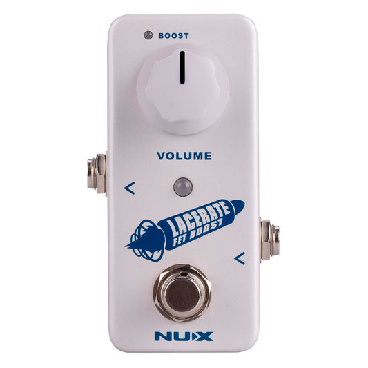 NUX Lacerate FET Boost Mini Guitar Effects Pedal with Clean/Crank Mode, True/Buffer Bypass (NFB-2)