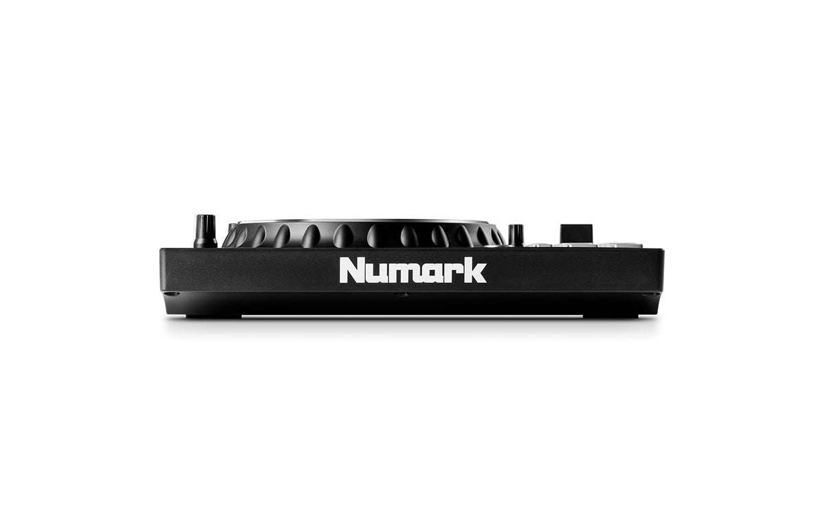 Numark Mixtrack Platinum FX 4-Deck Advantage DJ Controller with Jog Wheel Displays and Effects Paddles