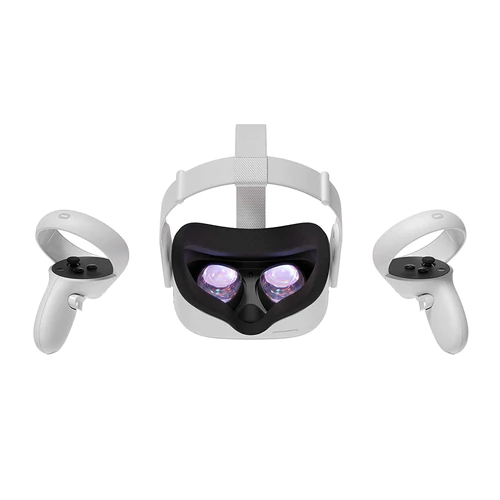 Oculus Quest 2 Advanced 128GB Qualcomm Snapdragon XR2 6GB RAM All-in-One VR Headset and Controllers (White)