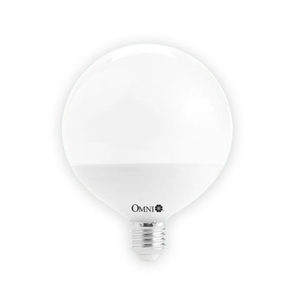 OMNI LED Lite G120 Globe Lamp 16W 220V E27 Base with 6500K/2700K Daylight & Warm White, Energy Saving Light Bulb | LLG120E27-16W