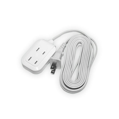 OMNI 1000W 6A 220V 3-Gang 3 Meters Dual Portable Extension Cord Cable for Electronics and Appliance (3M) | WDP-303-PK