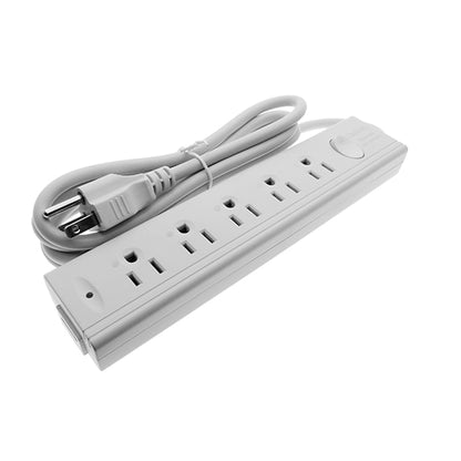 [CLEARANCE] OMNI Outlet Socket 2m Extension Cord 2500W 15A  250V with Switch, Magnetic Mounting for Electronics and Appliances | WEM-050-PK