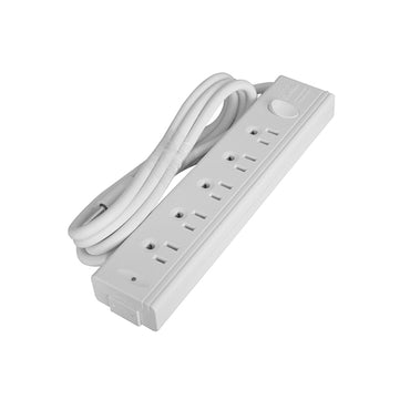 [CLEARANCE] OMNI Outlet Socket 2m Extension Cord 2500W 15A  250V with Switch, Magnetic Mounting for Electronics and Appliances | WEM-050-PK