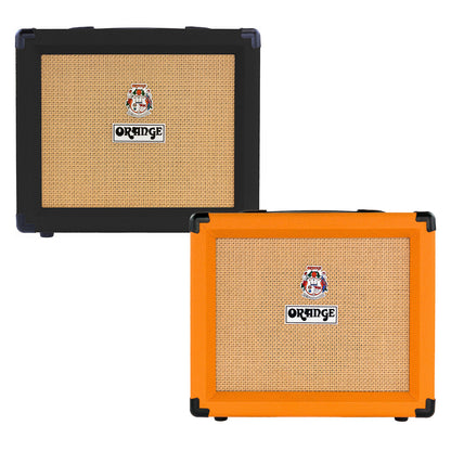 Orange Amps Crush Series 20W 2-Channel Solid State Guitar Combo Amplifier with 3-Band Equalizer, Chromatic Tuner and Headphone Output (Orange, Black) | 20/20RT, 20RT/BK