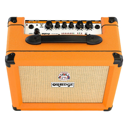 Orange Amps Crush Series 20W 2-Channel Solid State Guitar Combo Amplifier with 3-Band Equalizer, Chromatic Tuner and Headphone Output (Orange, Black) | 20/20RT, 20RT/BK
