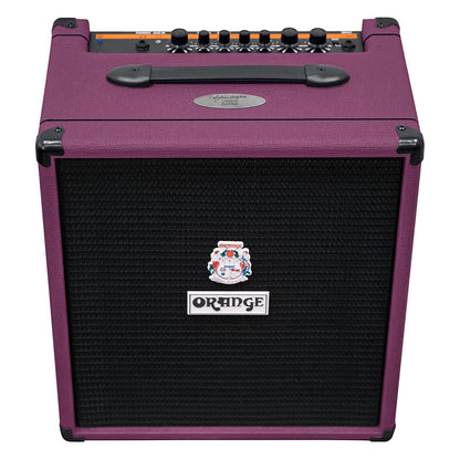 Orange Amps CRUSH BASS 50 Glenn Hughes Limited Edition 50-Watt Guitar Combo Amplifier with Headphone Output AUX In for Electric Guitars (Purple)