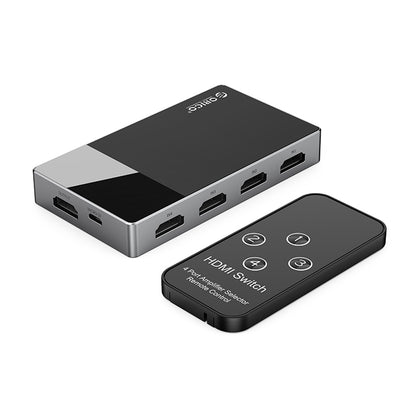[CLEARANCE] ORICO (5-in-1) 4K 60Hz Ultra HD HDMI Matrix Video Compatible Switch Splitter w/ Micro USB Power Supply Output Port, IR Remote Control for PC, TV, Monitor, Projector, Gaming Console, DVD Player, PS4, Xbox | HD-5H