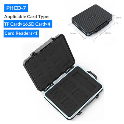 [CLEARANCE] ORICO External Hard Drive Memory Card Organizer Storage Bag for 2.5 HDD, SSD, CF, SD & TF Card Storage Disk Drives | PHCD-5