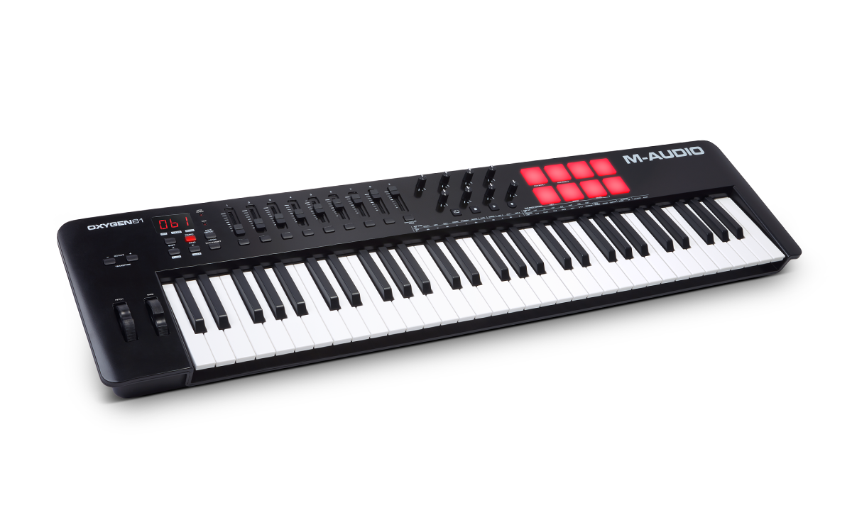 M-Audio Oxygen 61 MKV USB MIDI Controller with Smart Controls and Auto-Mapping