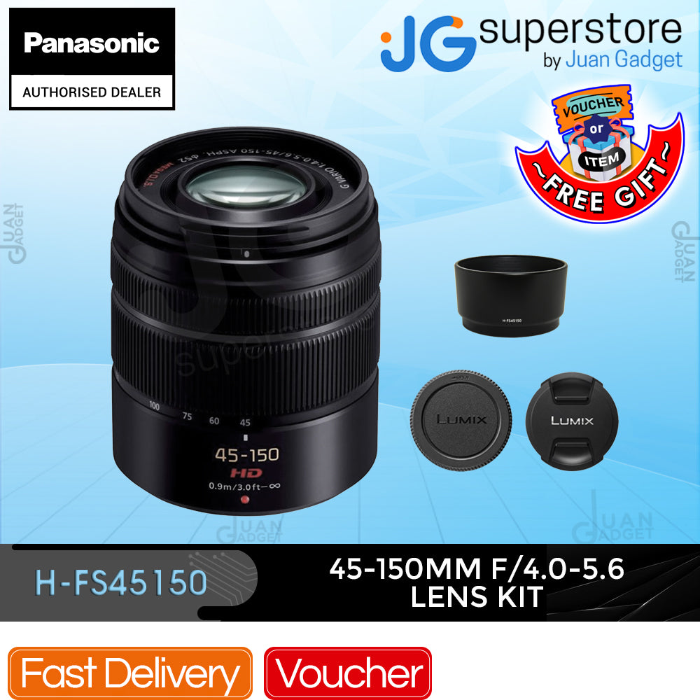 Panasonic Lumix G Vario 45-150mm f/4-5.6 Aspherical MEGA O.I.S.