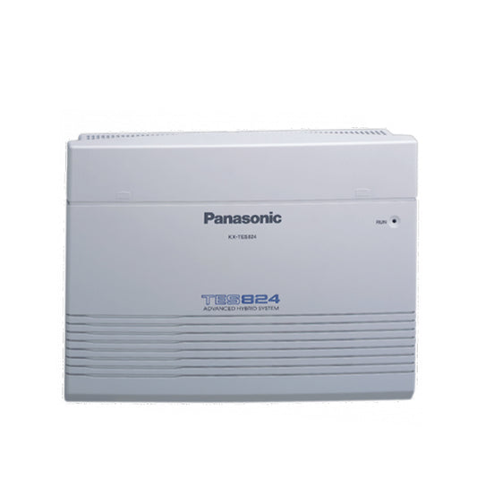 Panasonic KX-TES824 Advanced Hybrid PABX Telephone System with 8 CO lines and 24 Extensions Built-In Modem, Extension CLI, DISA / Message on Busy, for PC Programming