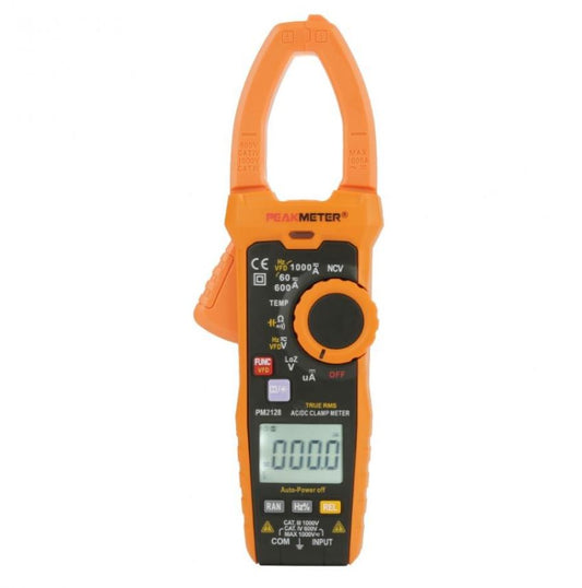 Peakmeter PM2128 Digital AC / DC Clamp Meter 1000V Multimeter