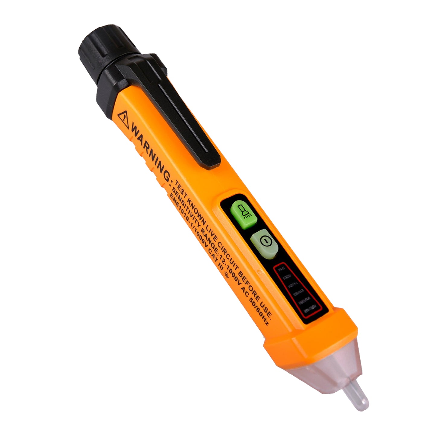 PeakMeter PM8908C Non-contact AC Voltage Detector Tester Meter 12V-1000V Pen Style Voltage Detector